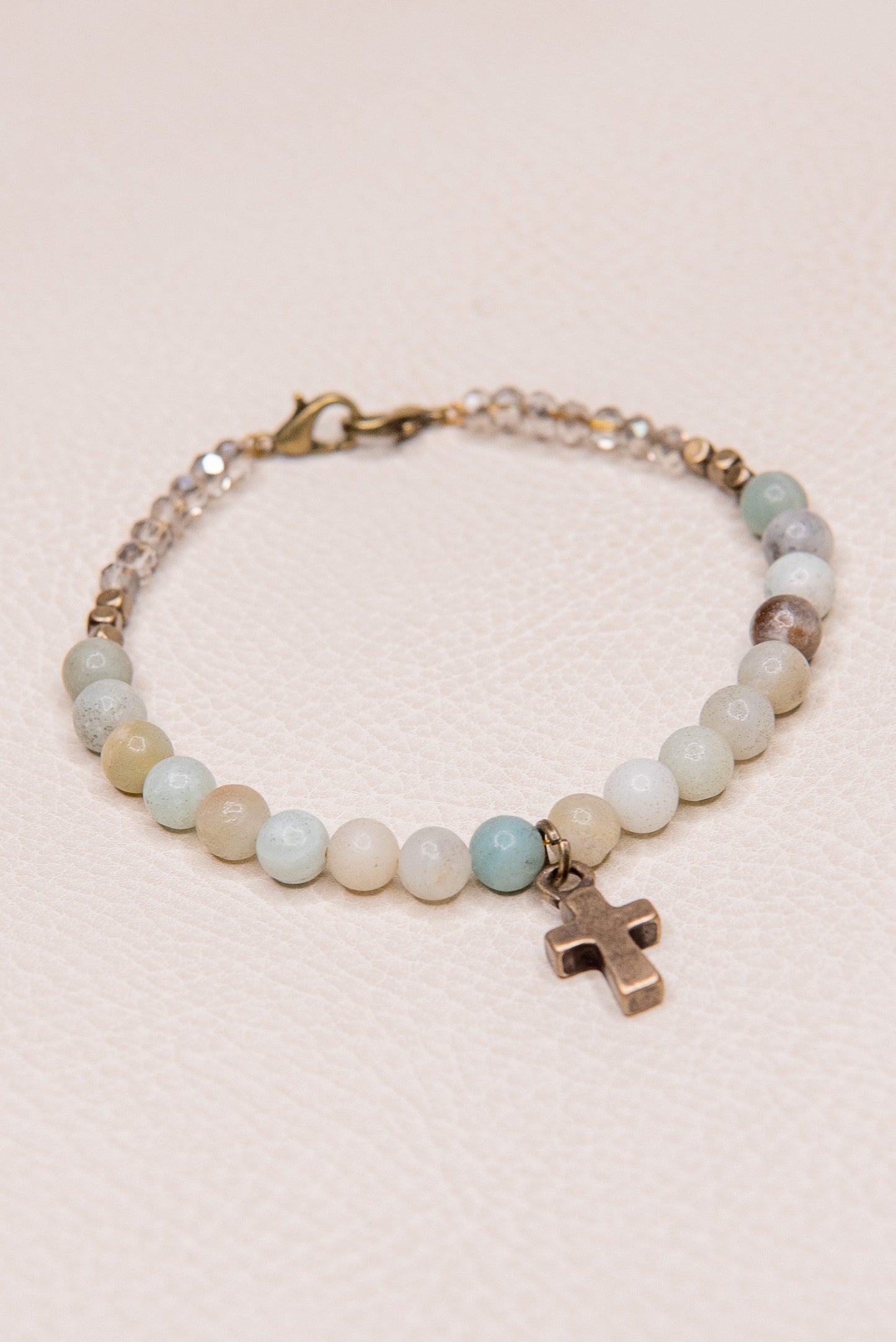 Amazonite Layered Makenzie Necklace