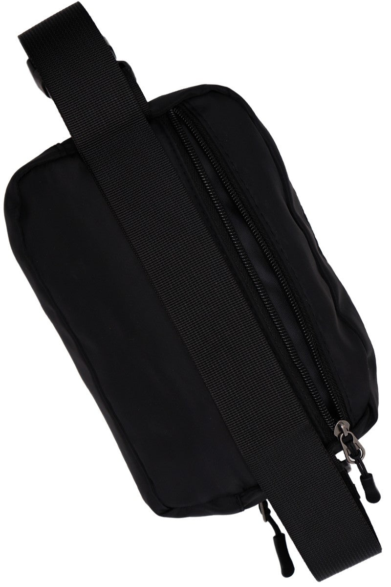 Matte Black Belt Bag