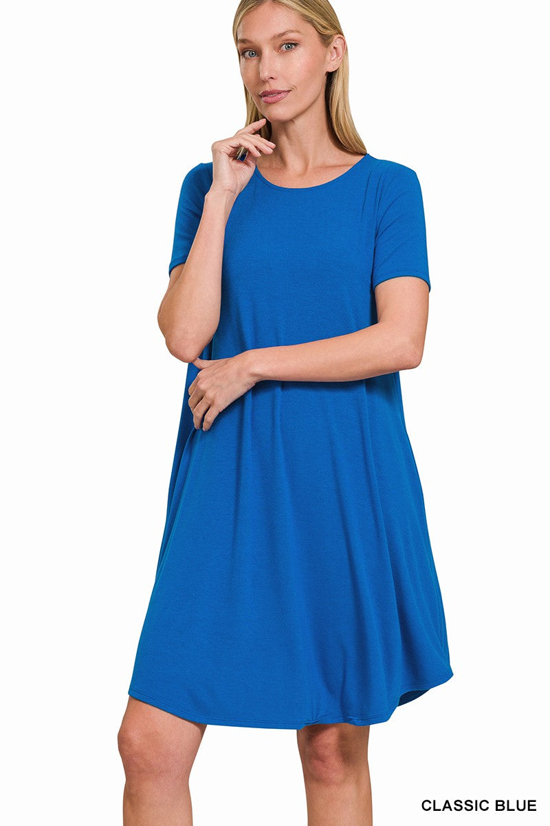 Classic Blue Dress