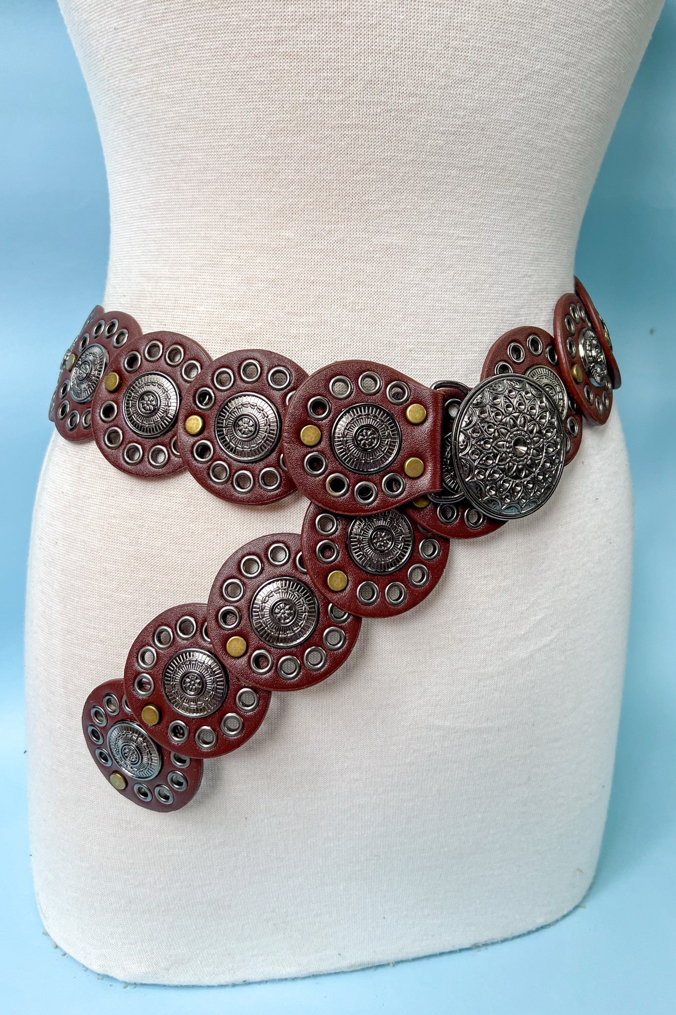 Desert Goddess Brown Disc belt