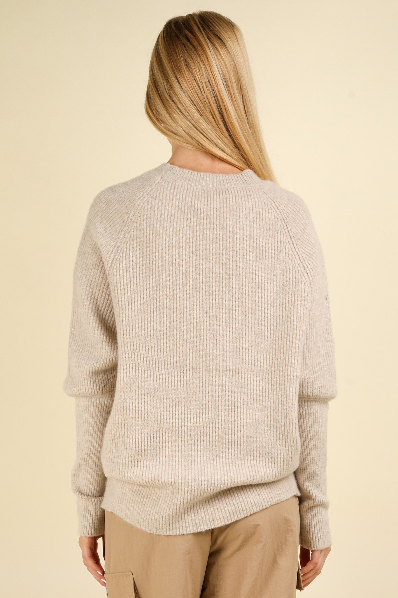 Oatmeal Cozy Chic Dolman sweater