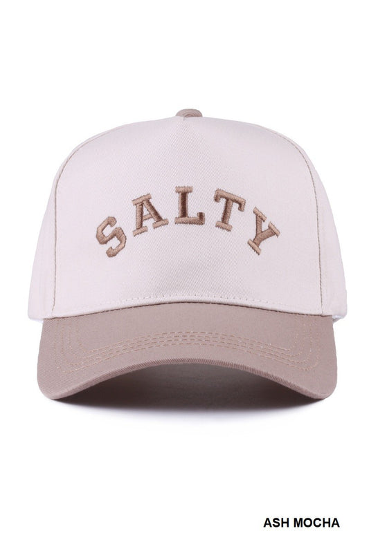 Salty State of Mind Mocha Canvas Hat