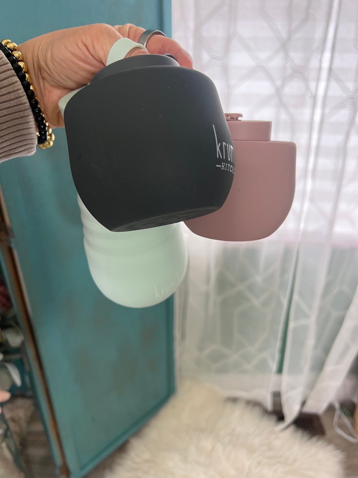 Collapsible Silicone Water Bottle