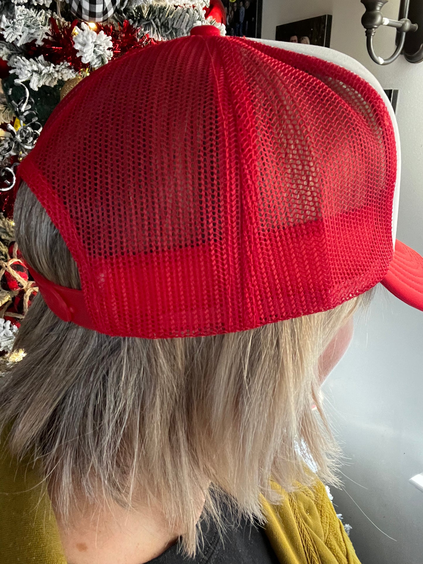 Holiday Hot Mess Foam Trucker Hat