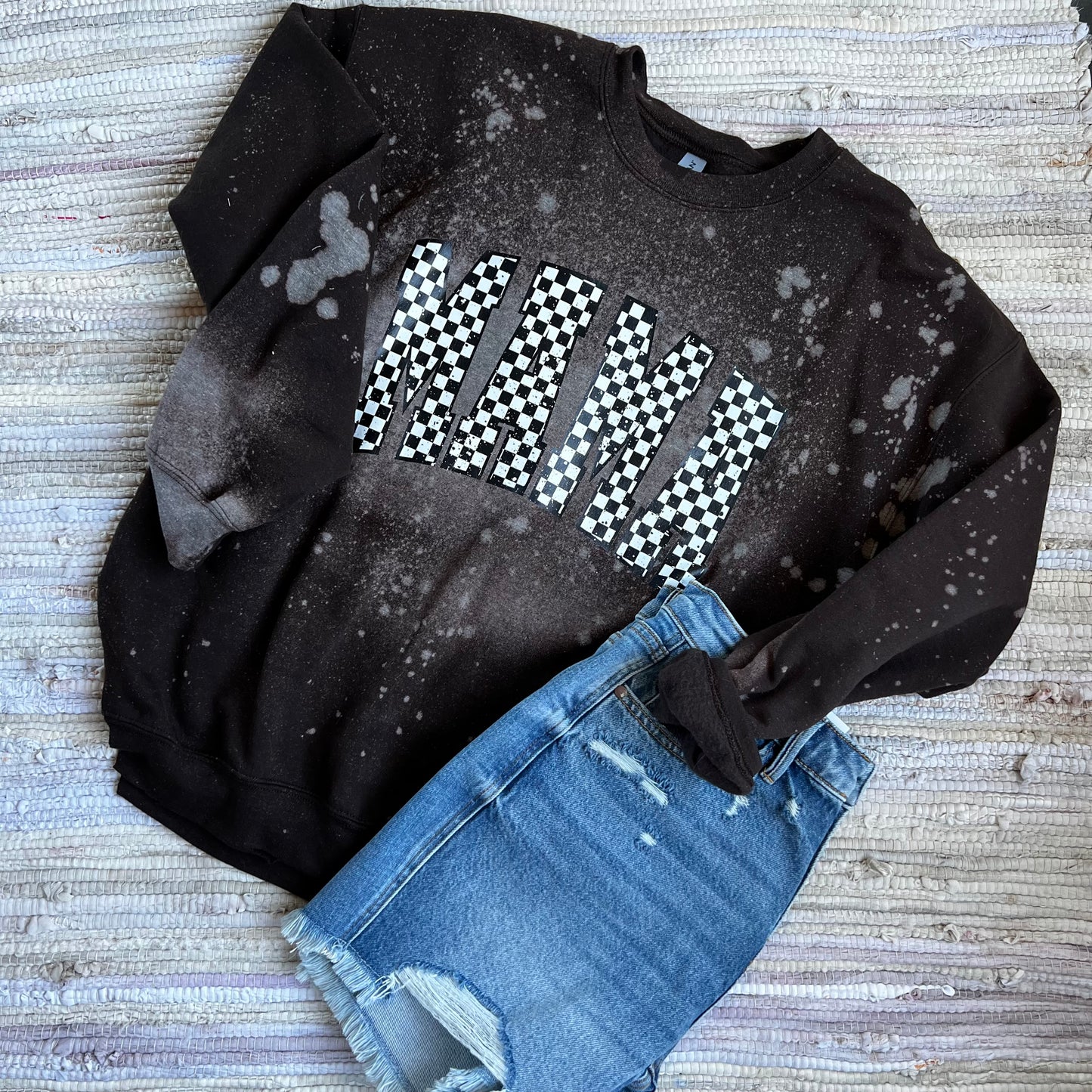 Raised on 90's Music TV crew neck sweatshirt