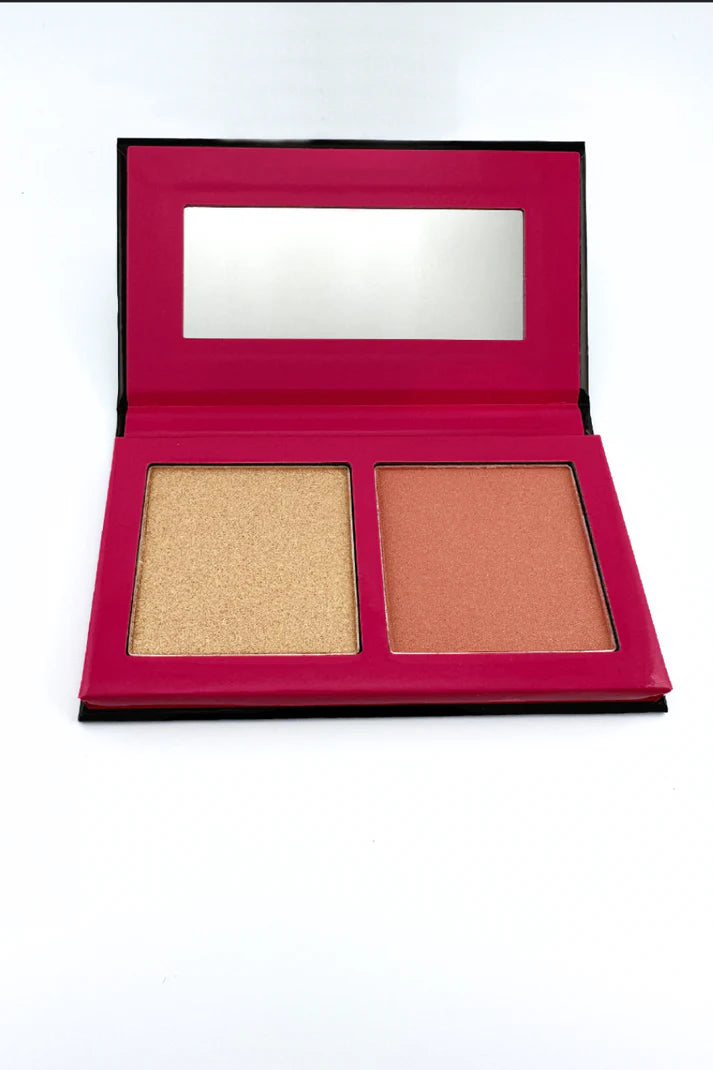 Side Hustle Blush and Highlighter cheek palette