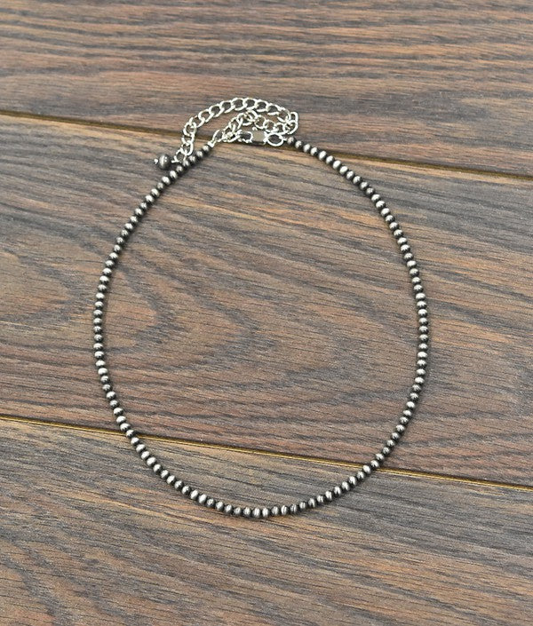 4mm Petite Cowgirl pearl necklace 16