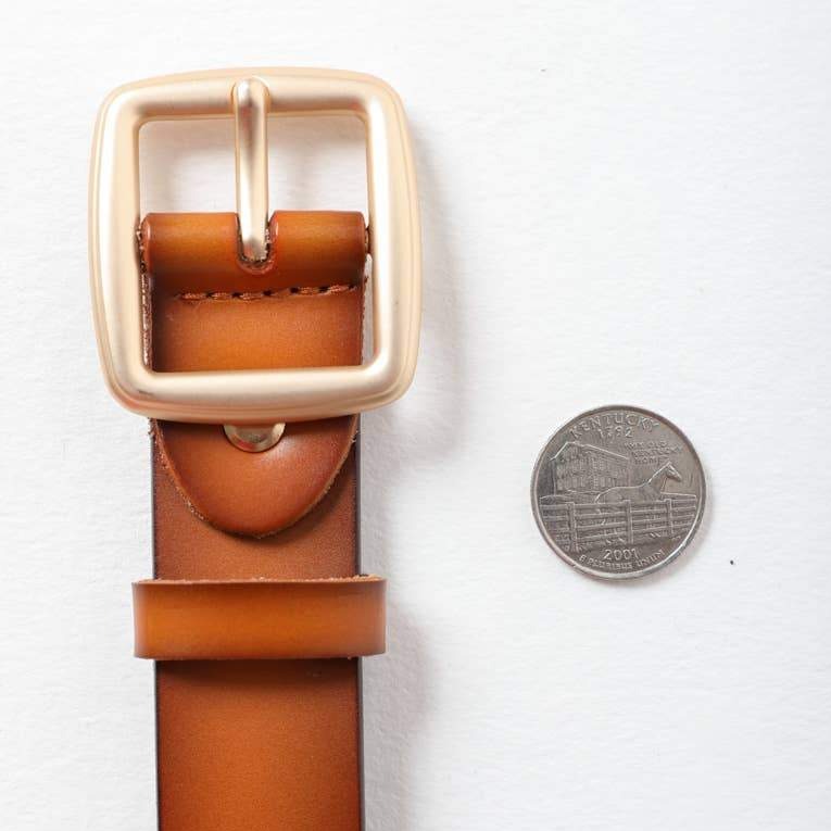 Sleek Leather belt