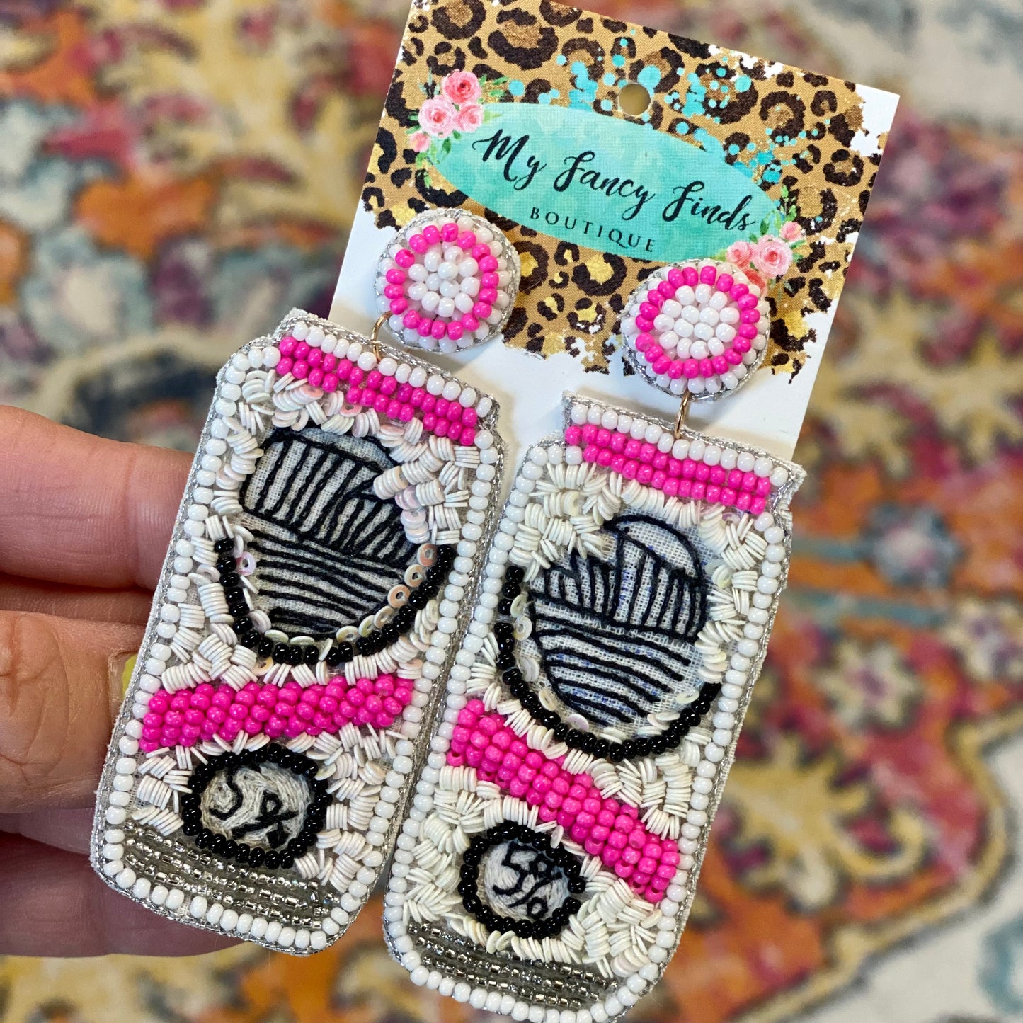 Hard Seltzer earrings