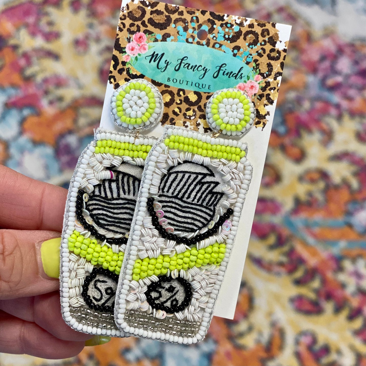 Hard Seltzer earrings