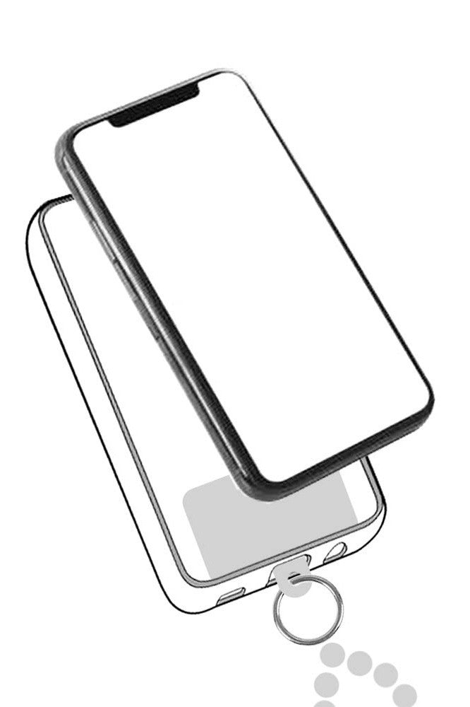Bling Iphone wristlet holder