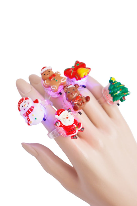 Christmas Light up ring