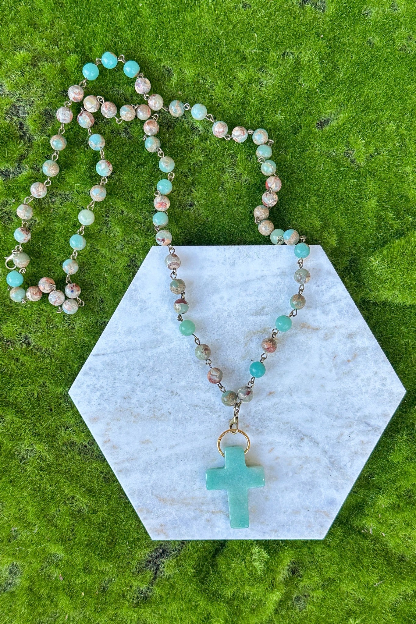 Convertible Beaded Necklace – Customizable Boho Layering Chain