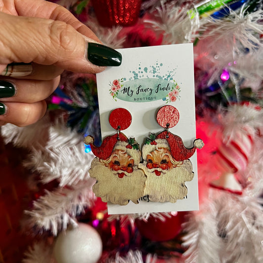Oh St. Nick Holiday Earring