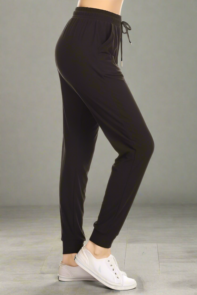 Black Buttery Soft Jogger pants