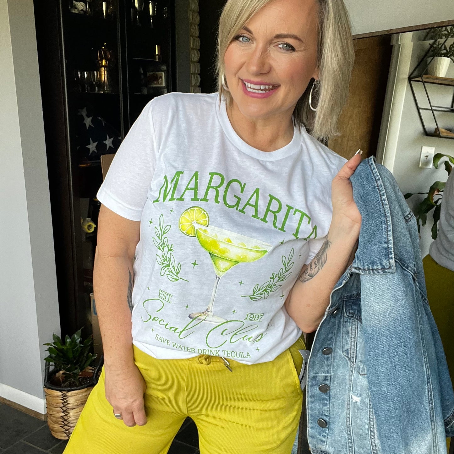 Margarita Social Club short sleeve graphic tee