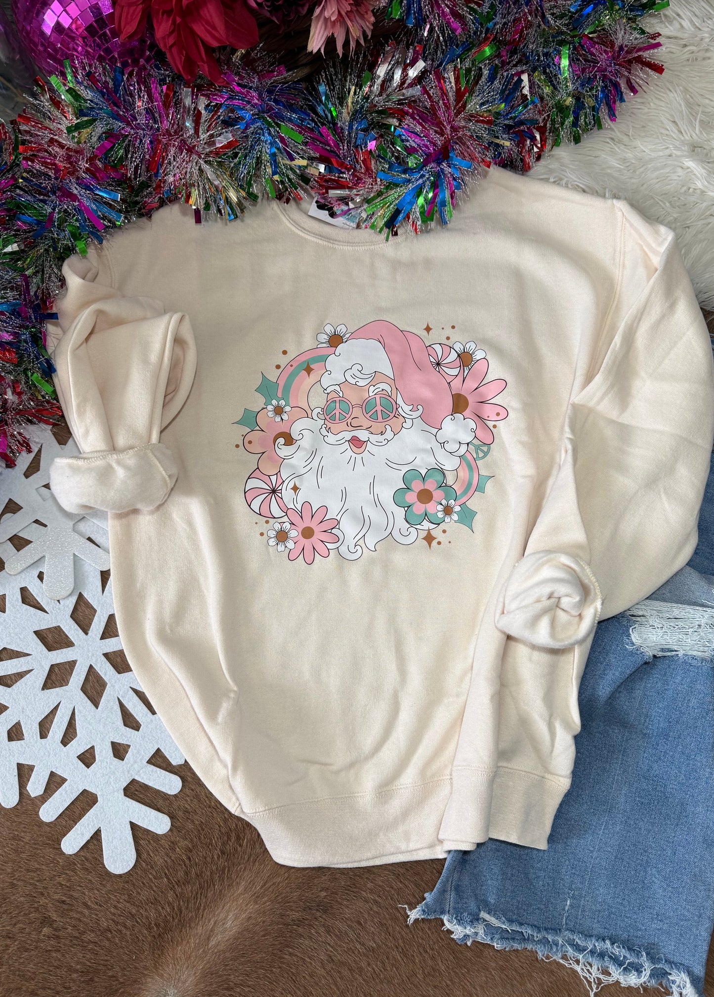 Peace Santa Christmas Crew