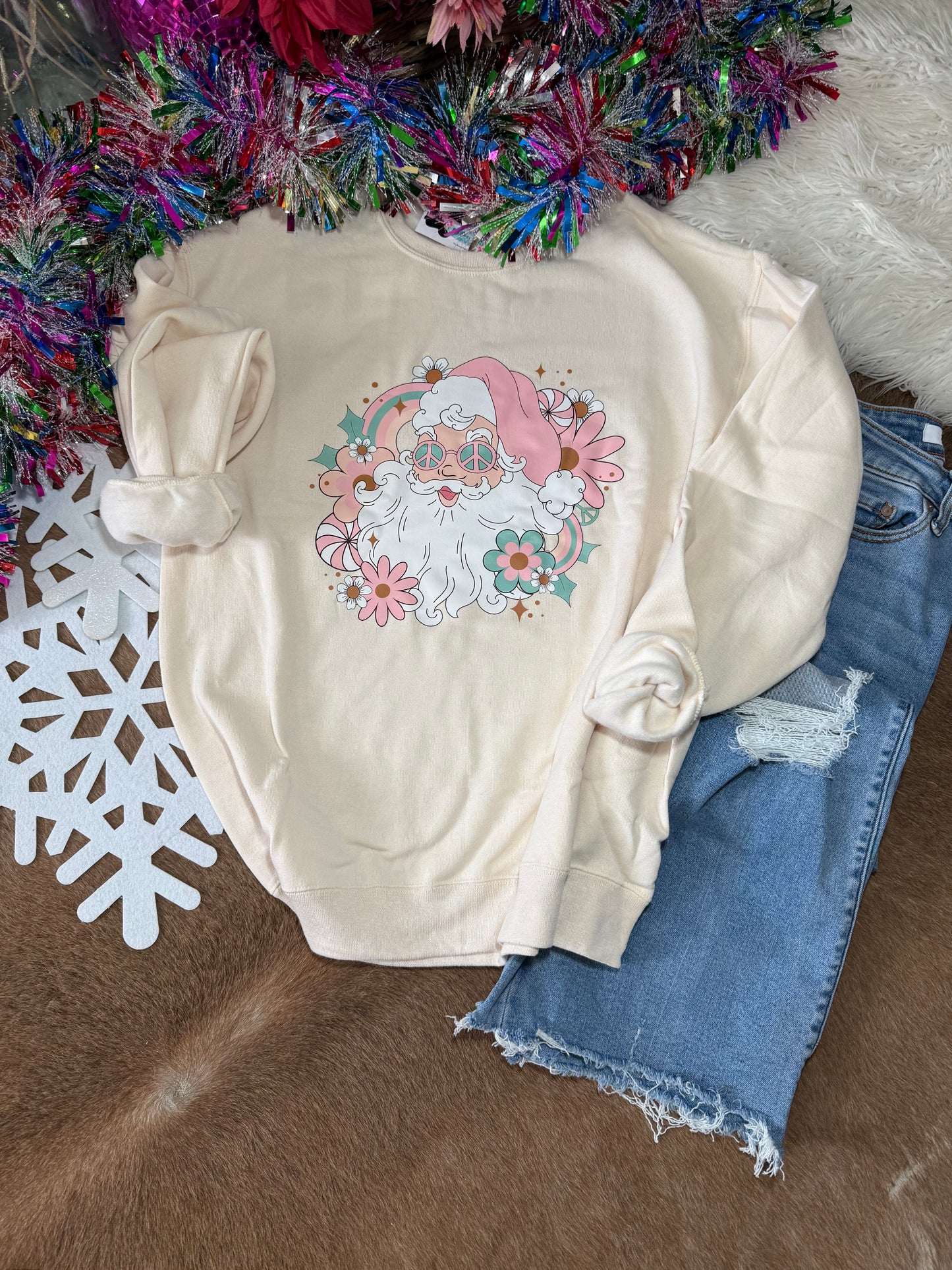 Peace Santa Christmas Crew