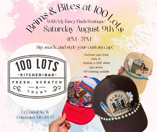 Create your own Trucker Hat at 100 Lots