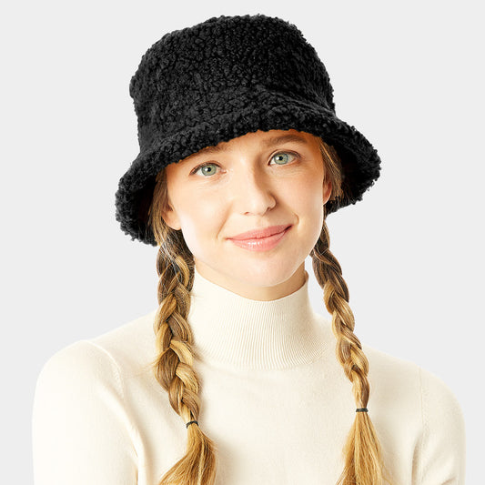 Teddy Sherpa Bucket Hat