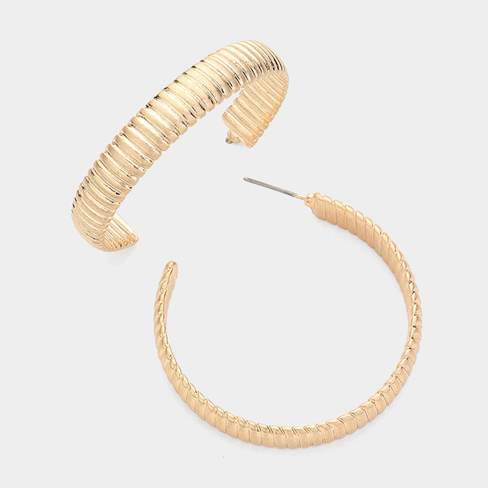 Band of Gold earrings