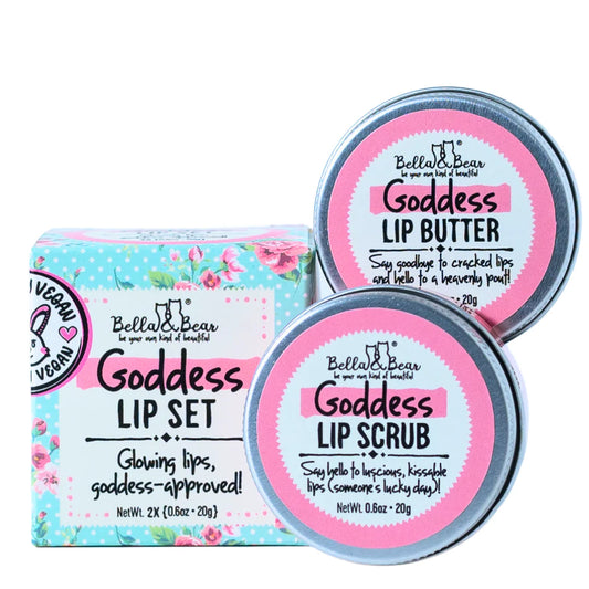 Goddess Lip Set - Lip Scrub & Butter