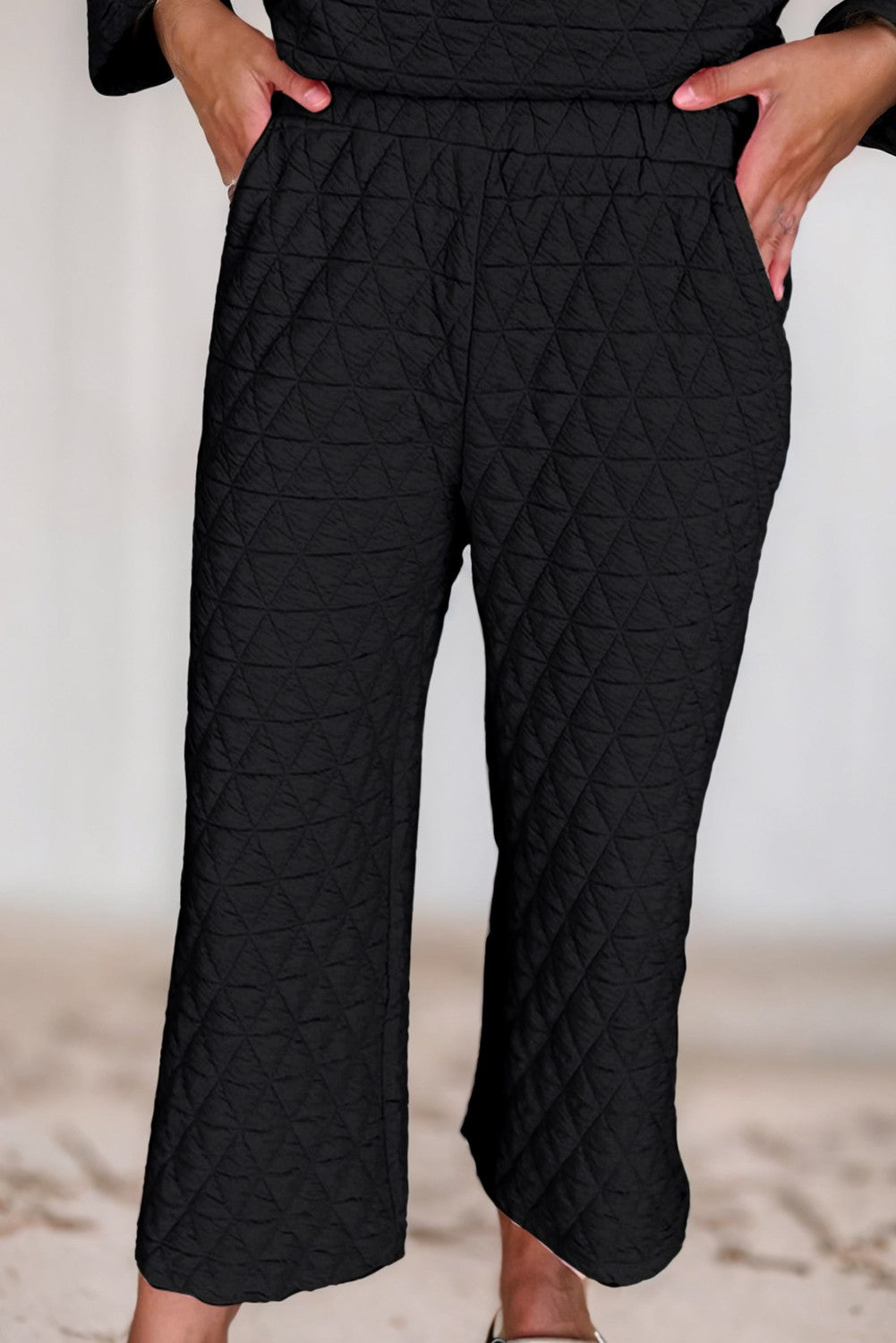 Quilted Long Sleeve set