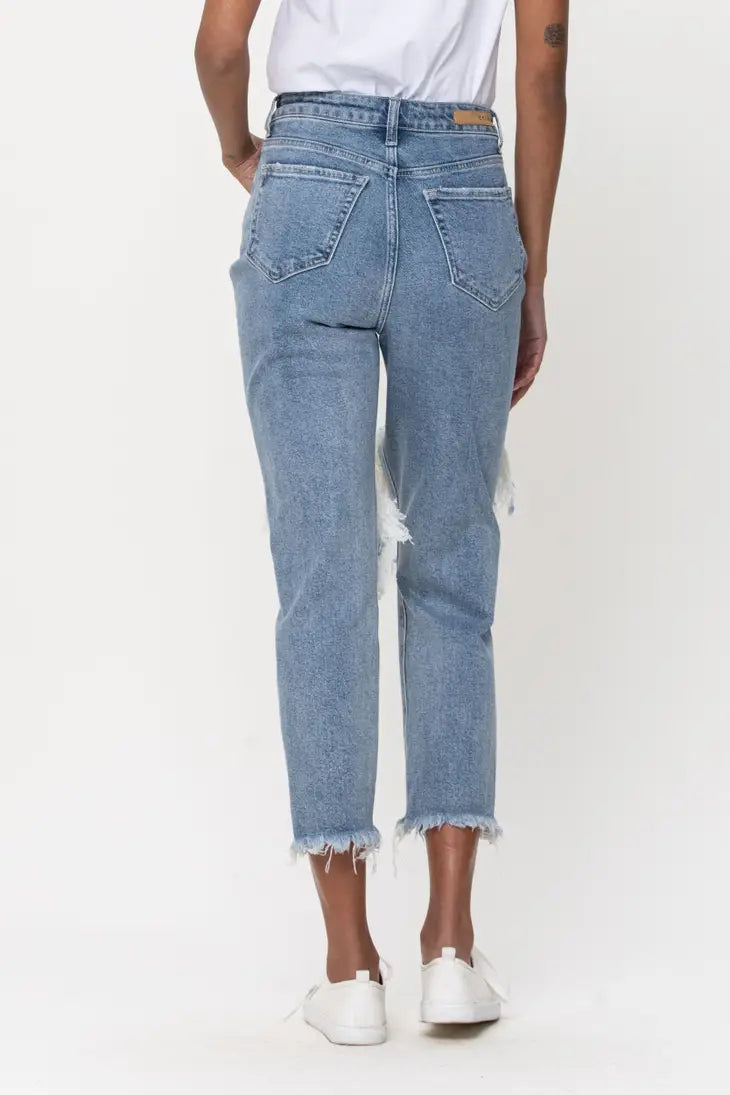 Caseys High Rise cropped straight leg jeans *Final Sale