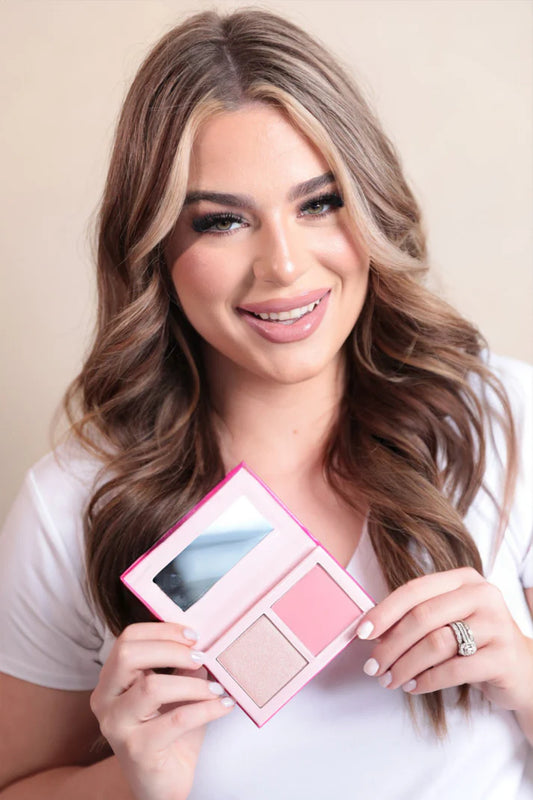 Feeling Sassy Blush and Highlighter cheek palette