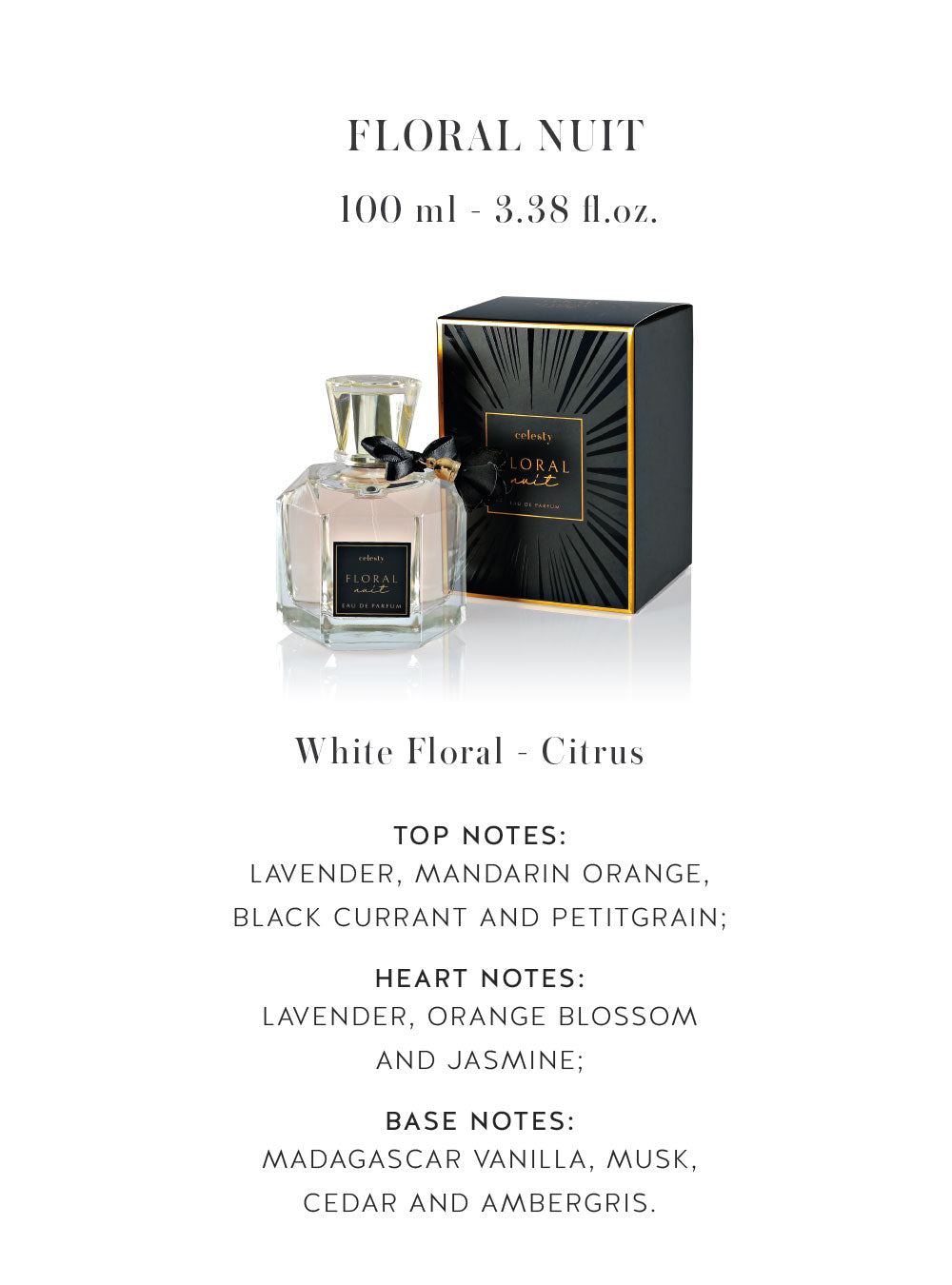 Celesty Floral Nuit Perfume EDP