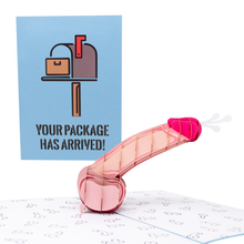 Your package has arrived Pop Cards Explicit
