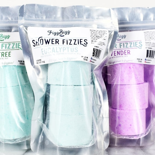 Shower Fizzies multiple scents