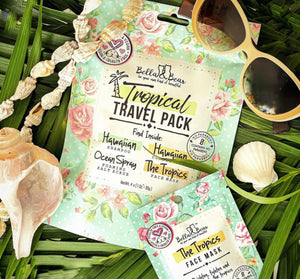 Tropical Self Care Travel Pack Holiday Gifting