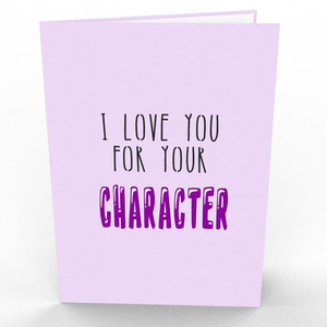 Love your character Pop Cards Explicit
