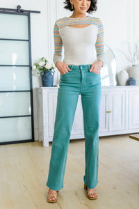 Athena High Rise 90's Straight Judy Blue Jeans