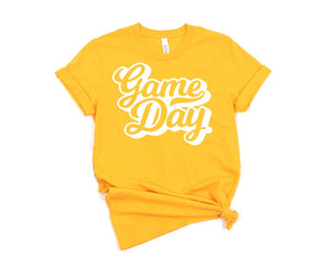 PREORDER: Game Day Retro Graphic Tee in 10 Colors
