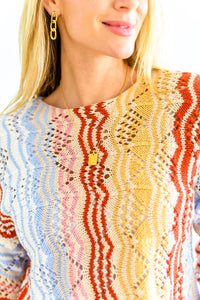 Hazel Eyes Knit Sweater Top