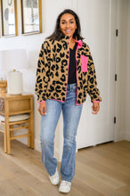 Hot Take Animal Print Fleece Jacket