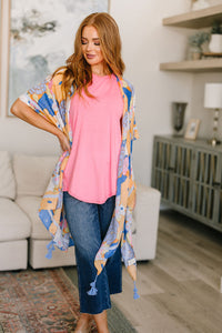 Can’t Wait for Spring Hi-Lo Sleeveless Top in Pink
