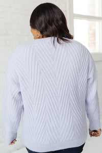 La-La Lux Sweater in Lavender