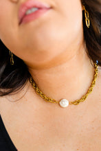Ocean's Gold Shell Pendant Necklace