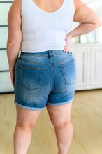 Judy Blue Perry High Rise Pull On Denim Shorts