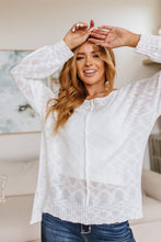 Relax With Me Knit Top in White