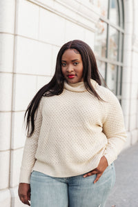 The Kelsey Sweater In Ivory