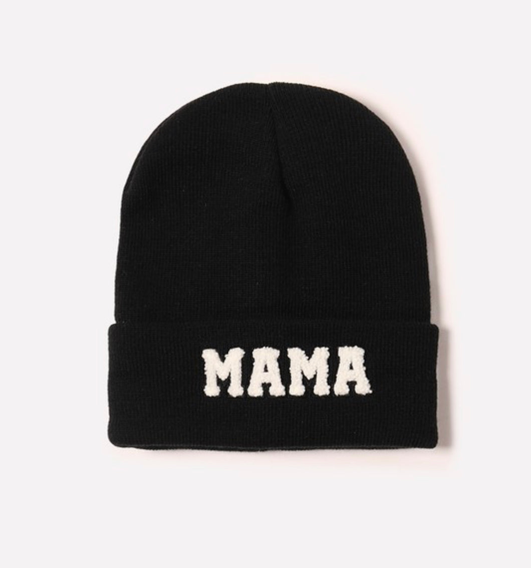 Mama Knit Cap black