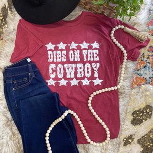 Dibs on the Cowboy graphic tee