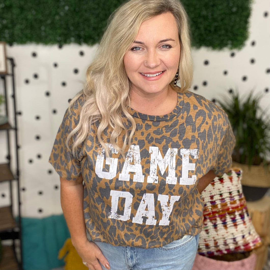 GAME DAY graphic tee