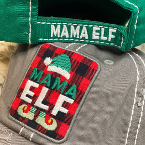 Mama Elf Baseball cap