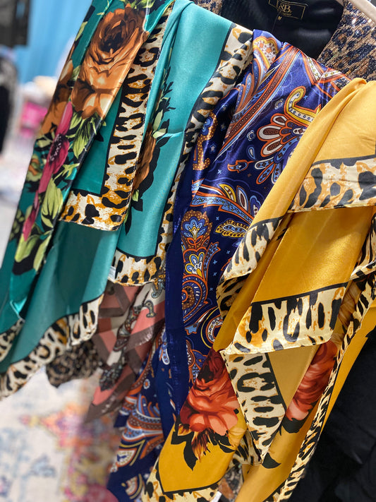 Colorful Rowdy Rags Scarves