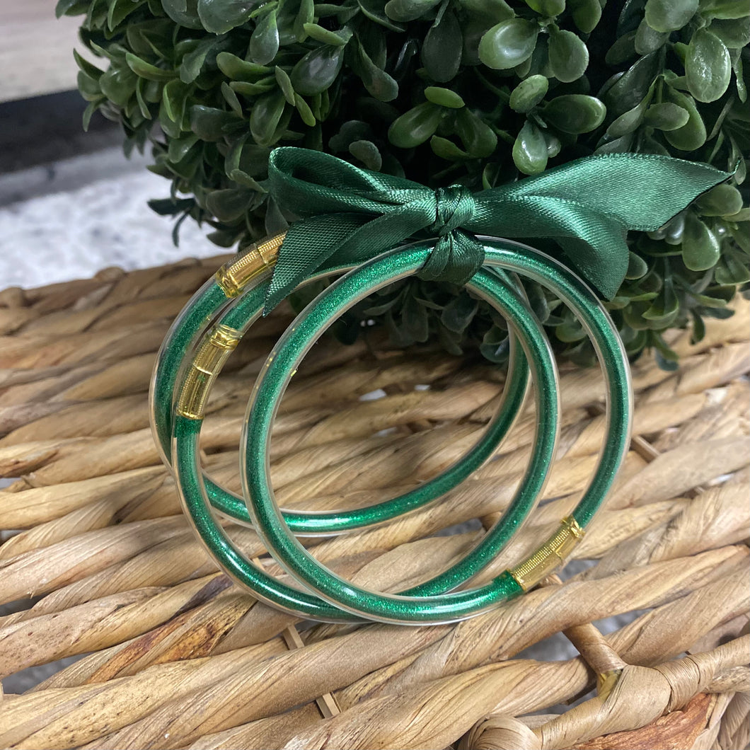 Green Multi layer bracelet